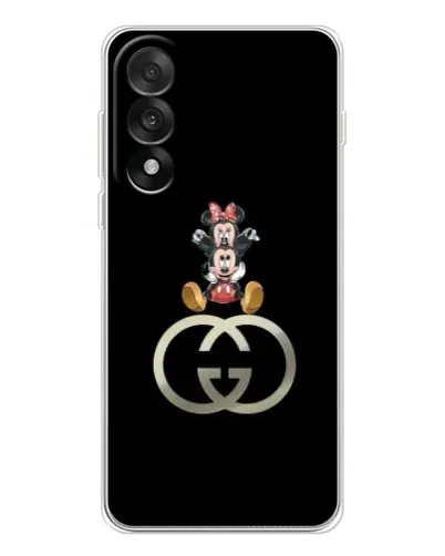 Чехол для OnePlus Ace 5 Ultra с картинкой «Минни Маус на лого»