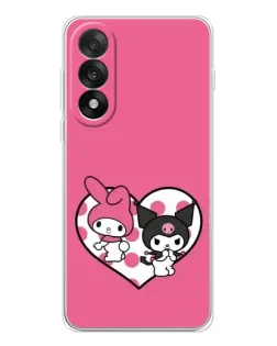Чехол для OnePlus Ace 5 Ultra с картинкой «Kuromi и My Melody»
