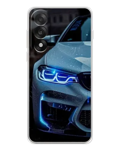 Чехол для OnePlus Ace 5 Ultra с картинкой «Взгляд BMW с синими фарами»