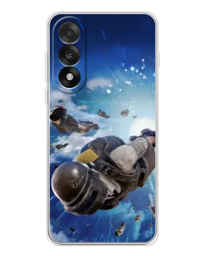 Чехол для OnePlus Ace 5 Ultra с картинкой «Десант PUBG — прыжок»
