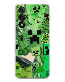 Чехол для OnePlus Ace 5 Ultra с картинкой «Криперы Minecraft» Чехол для OnePlus Ace 5 Ultra с картинкой «Криперы Minecraft»