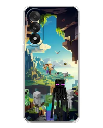 Чехол для OnePlus Ace 5 Ultra с картинкой «Эндермен в лесу» Чехол для OnePlus Ace 5 Ultra с картинкой «Эндермен в лесу»
