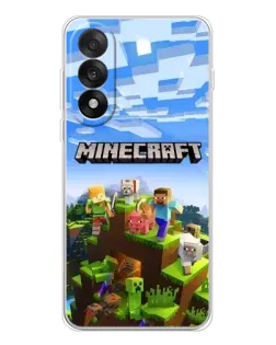 Чехол для OnePlus Ace 5 Ultra с картинкой «Minecraft классический мир»