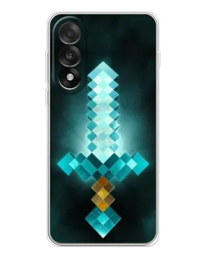Чехол для OnePlus Ace 5 Ultra с картинкой «Алмазный меч неон» Чехол для OnePlus Ace 5 Ultra с картинкой «Алмазный меч неон»