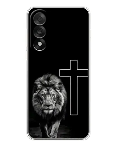 Чехол для OnePlus Ace 5 Ultra с картинкой «Лев и Крест»