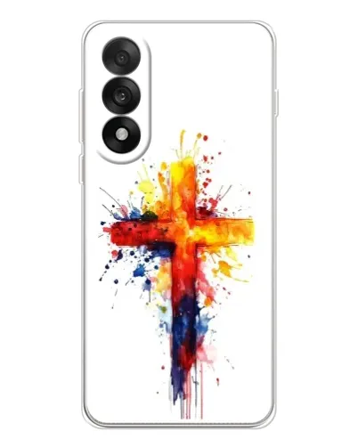 Чехол для OnePlus Ace 5 Ultra с картинкой «Акварельный крест»