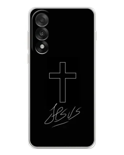 Чохол для OnePlus Ace 5 Ultra з картинкою «Графічний хрест Jesus» Чохол для OnePlus Ace 5 Ultra з картинкою «Графічний хрест Jesus»