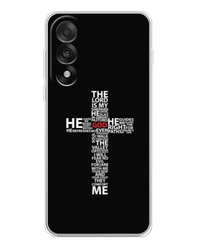Чохол для OnePlus Ace 5 Ultra з картинкою «Текстовий хрест» Чохол для OnePlus Ace 5 Ultra з картинкою «Текстовий хрест»
