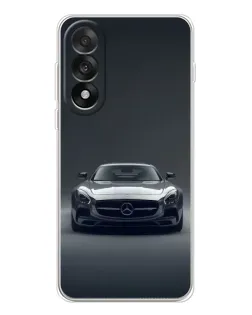 Чехол для OnePlus Ace 5 Ultra с картинкой «Mercedes на черном»