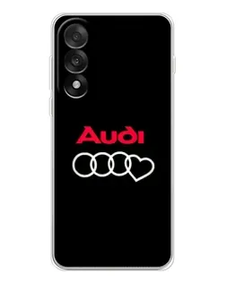 Чехол для OnePlus Ace 5 Ultra с картинкой «Логотип Audi Heart» Чехол для OnePlus Ace 5 Ultra с картинкой «Логотип Audi Heart»