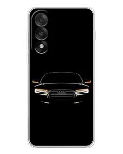 Чехол для OnePlus Ace 5 Ultra с картинкой «Audi — ночной контур» Чехол для OnePlus Ace 5 Ultra с картинкой «Audi — ночной контур»