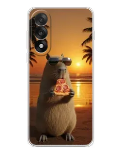 Чехол для OnePlus Ace 5 Ultra с картинкой «Капибара с пиццей» Чехол для OnePlus Ace 5 Ultra с картинкой «Капибара с пиццей»