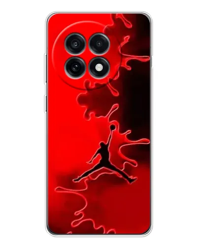 Чехол для OnePlus Ace 5 с картинкой «Jordan Red Smoke»