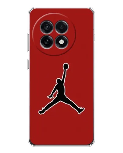 Чехол для OnePlus Ace 5 с картинкой «Jordan Red Back»