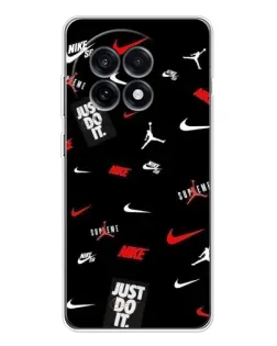 Чехол для OnePlus Ace 5 с картинкой «Nike Mix Pattern»