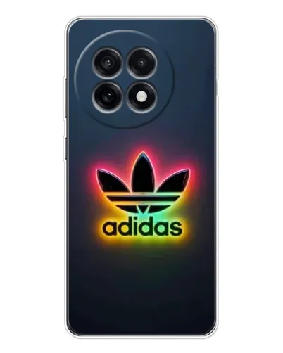 Чехол для OnePlus Ace 5 с картинкой «Неоновый Adidas»