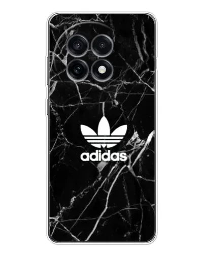 Чехол для OnePlus Ace 5 с картинкой «Белый мрамор Adidas»