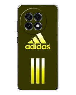 Чехол для OnePlus Ace 5 с картинкой «Оливковый градиент Adidas»