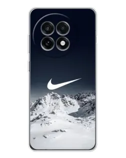 Чехол для OnePlus Ace 5 с картинкой «Nike — зимние горы»