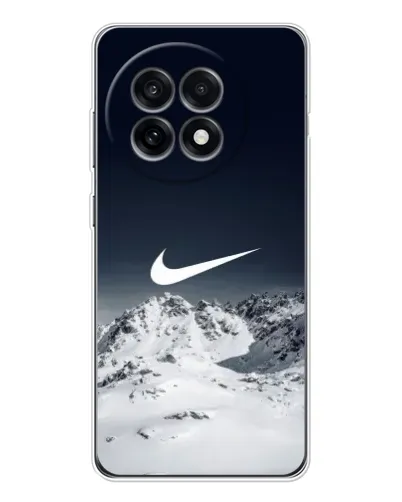 Чехол для OnePlus Ace 5 с картинкой «Nike — зимние горы»