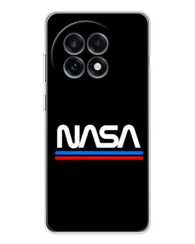 Чехол для OnePlus Ace 5 с картинкой «NASA — классика Red Blue»