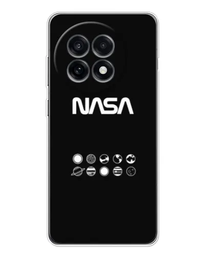 Чехол для OnePlus Ace 5 с картинкой «NASA — технический принт»
