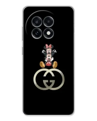 Чехол для OnePlus Ace 5 с картинкой «Минни Маус на лого» Чехол для OnePlus Ace 5 с картинкой «Минни Маус на лого»