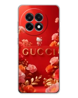 Чехол для OnePlus Ace 5 с картинкой «Gucci — золотой сад»