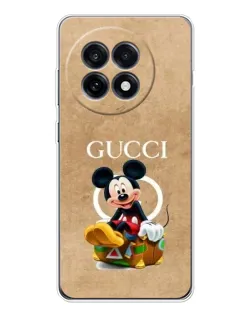 Чехол для OnePlus Ace 5 с картинкой «Микки Маус Gucci — крафт»
