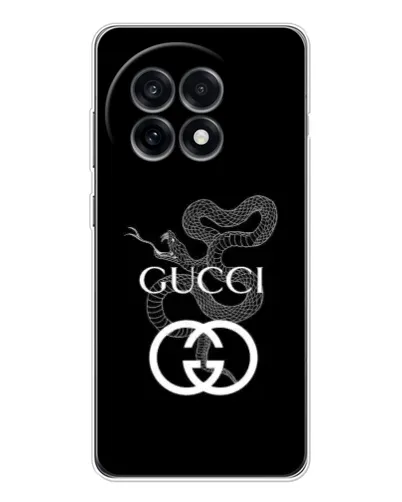 Чехол для OnePlus Ace 5 с картинкой «Gucci — серебряная змея» Чехол для OnePlus Ace 5 с картинкой «Gucci — серебряная змея»