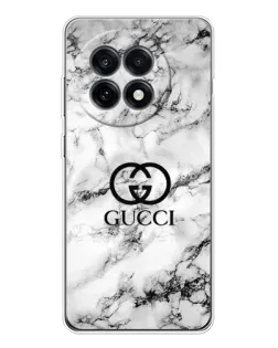 Чехол для OnePlus Ace 5 с картинкой «Gucci — мраморный шик»
