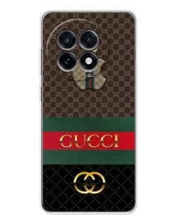 Чехол для OnePlus Ace 5 с картинкой «Gucci — брендированный десерт»