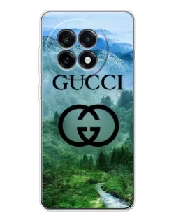 Чехол для OnePlus Ace 5 с картинкой «Gucci — горный пейзаж»