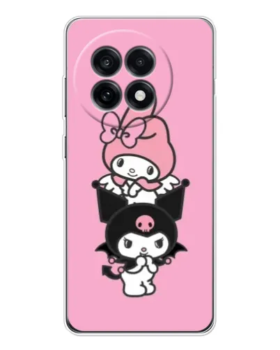 Чохол для OnePlus Ace 5 з картинкою «My Melody та Kuromi»