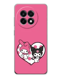 Чохол для OnePlus Ace 5 з картинкою «Kuromi та My Melody» Чохол для OnePlus Ace 5 з картинкою «Kuromi та My Melody»