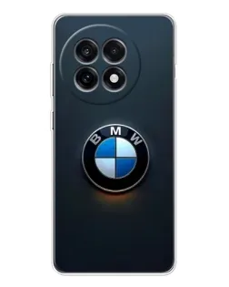 Чехол для OnePlus Ace 5 с картинкой «Логотип BMW — минимализм»