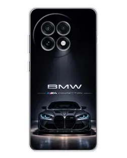 Чохол для OnePlus Ace 5 з картинкою «BMW крізь нічне місто»