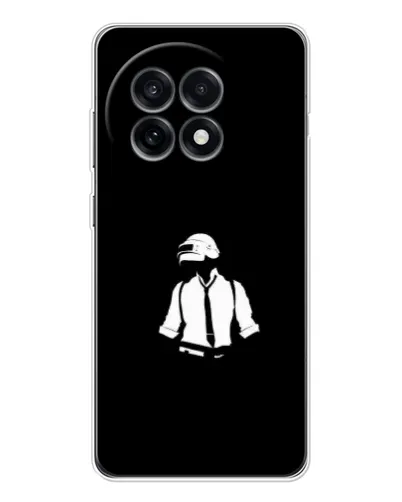 Чехол для OnePlus Ace 5 с картинкой «PUBG — белый шлем»