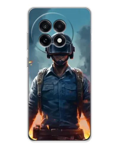 Чехол для OnePlus Ace 5 с картинкой «PUBG — реалистичный герой»
