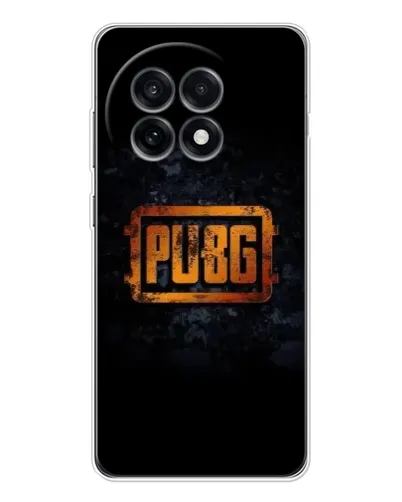 Чехол для OnePlus Ace 5 с картинкой «PUBG — золотой логотип»