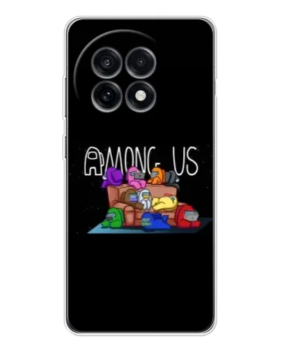 Чехол для OnePlus Ace 5 с картинкой «Логотип Among Us» Чехол для OnePlus Ace 5 с картинкой «Логотип Among Us»