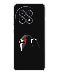Чехол для OnePlus Ace 5 с картинкой «Among Us шлем»