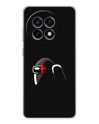 Чехол для OnePlus Ace 5 с картинкой «Among Us шлем» Чехол для OnePlus Ace 5 с картинкой «Among Us шлем»