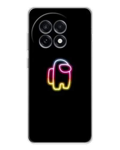 Чехол для OnePlus Ace 5 с картинкой «Among Us градиент» Чехол для OnePlus Ace 5 с картинкой «Among Us градиент»