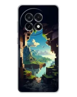 Чехол для OnePlus Ace 5 с картинкой «Вид из пещеры»
