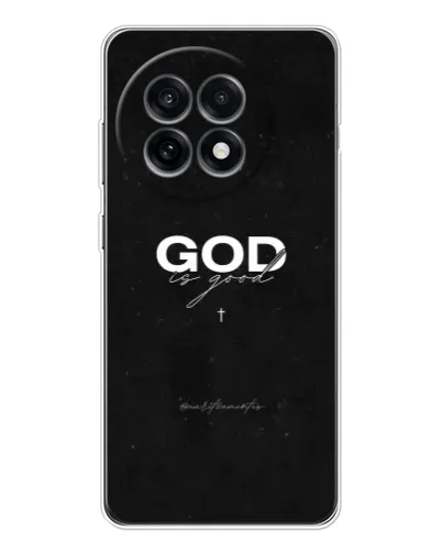 Чохол для OnePlus Ace 5 з картинкою «GOD — Бог над усім»