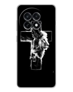 Чохол для OnePlus Ace 5 з картинкою «Сяючий хрест Jesus»