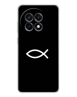 Чохол для OnePlus Ace 5 з картинкою «Символ риби Jesus»