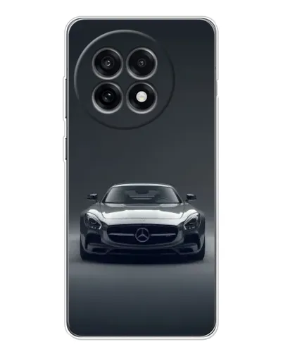 Чехол для OnePlus Ace 5 с картинкой «Mercedes на черном» Чехол для OnePlus Ace 5 с картинкой «Mercedes на черном»