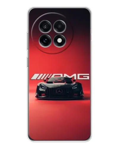 Чехол для OnePlus Ace 5 с картинкой «Mercedes AMG — красная линия» Чехол для OnePlus Ace 5 с картинкой «Mercedes AMG — красная линия»